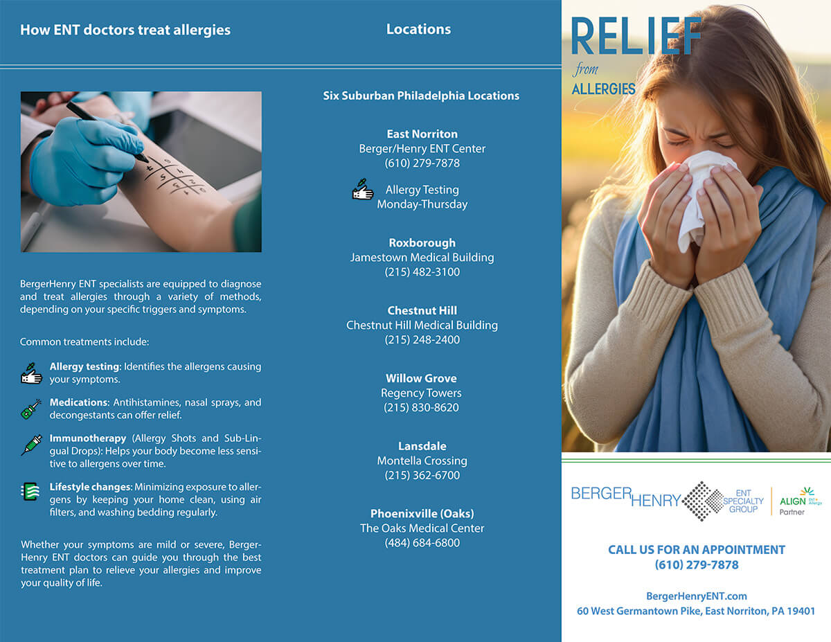 Allergy Relief Brochure